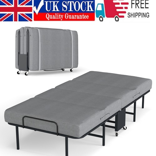 Portable folding bed - folding,