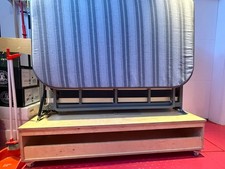 folding bed with mattress